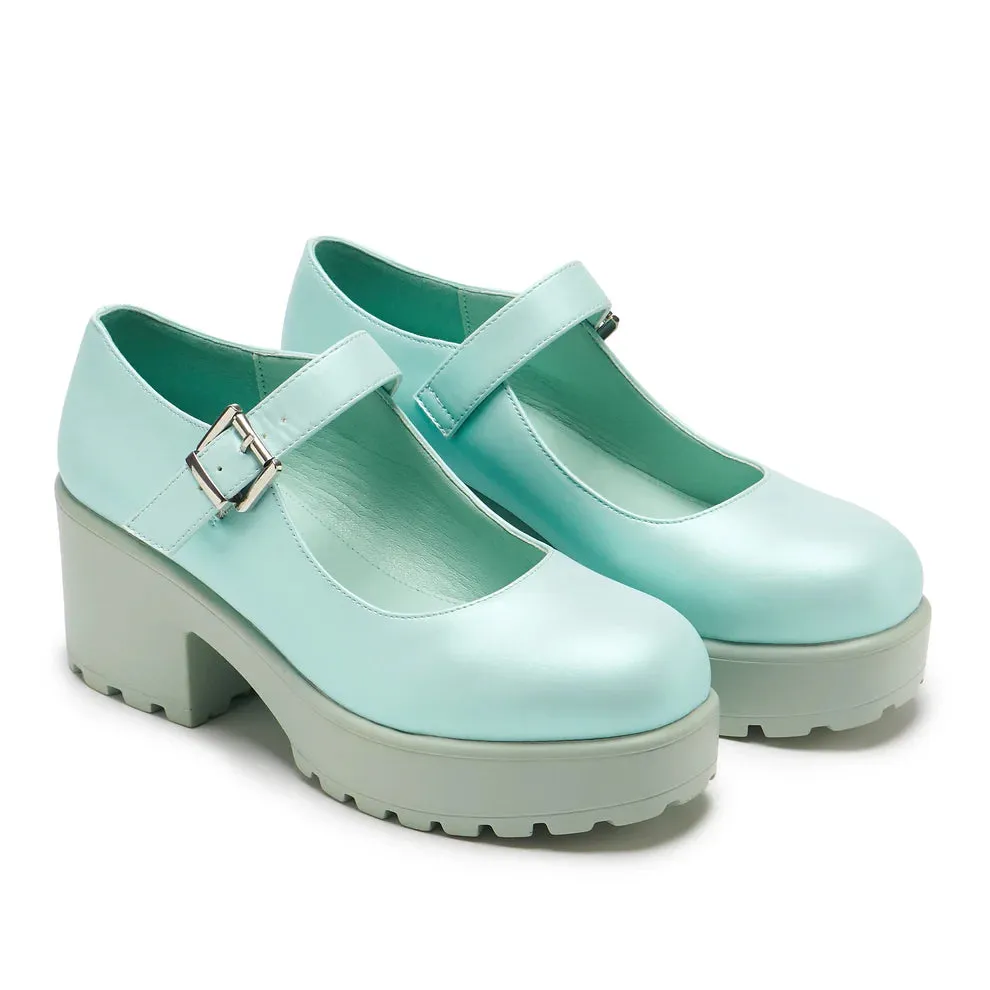 Tira Pearl Mary Janes 'Sky Jewel Edition'