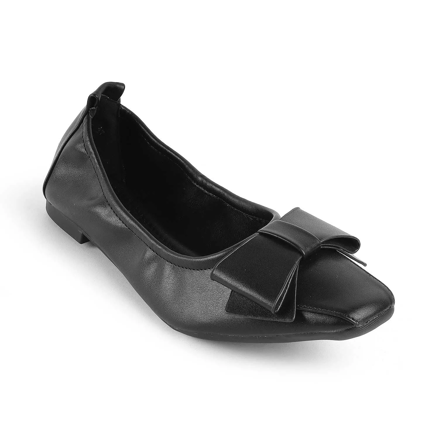 tresmode TREIU Women's Ballerina Shoes Footwear Black, 5 UK / 38 EU - Almond Toe Ladies Ballet Flats - Formal Casual Comfortable Wear