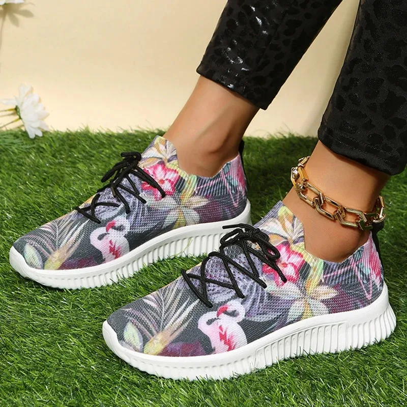 VILDE PRINT BREATHABLE SNEAKERS