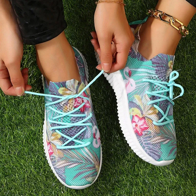 VILDE PRINT BREATHABLE SNEAKERS