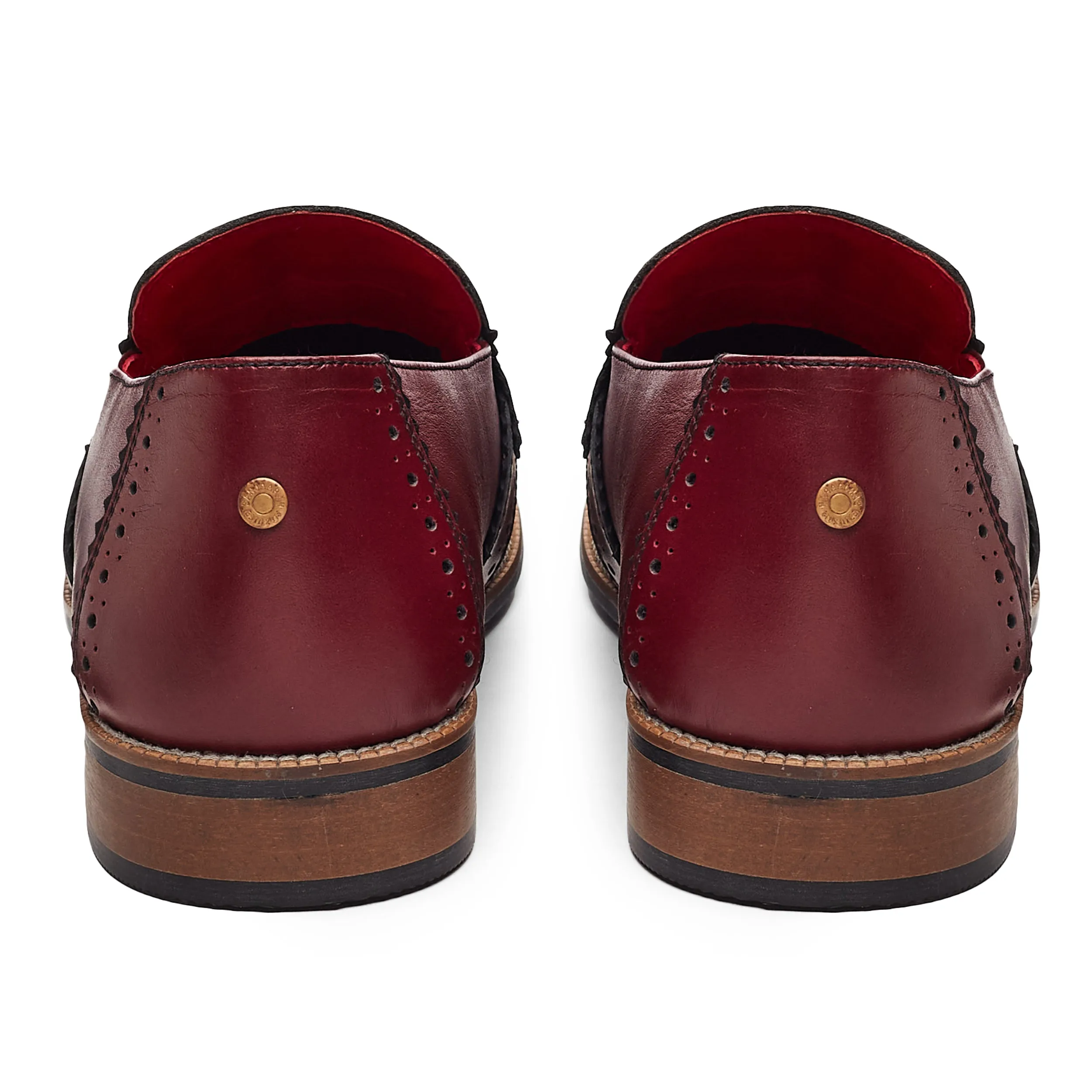 Wazir  Loafers Men – Oxblood