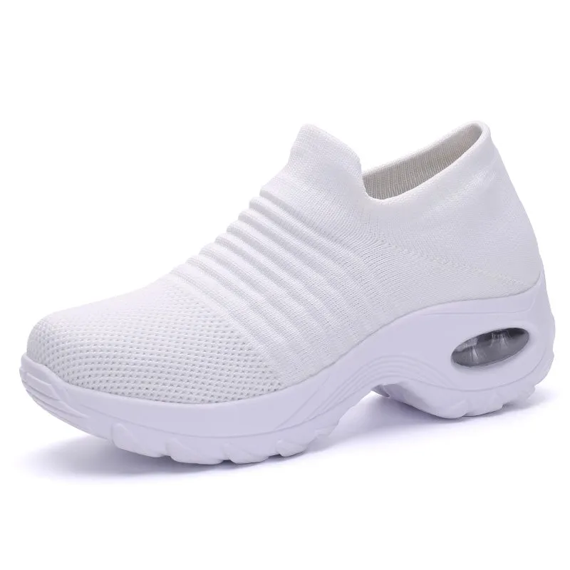 Women Shoes Slip on Platform Sneakers