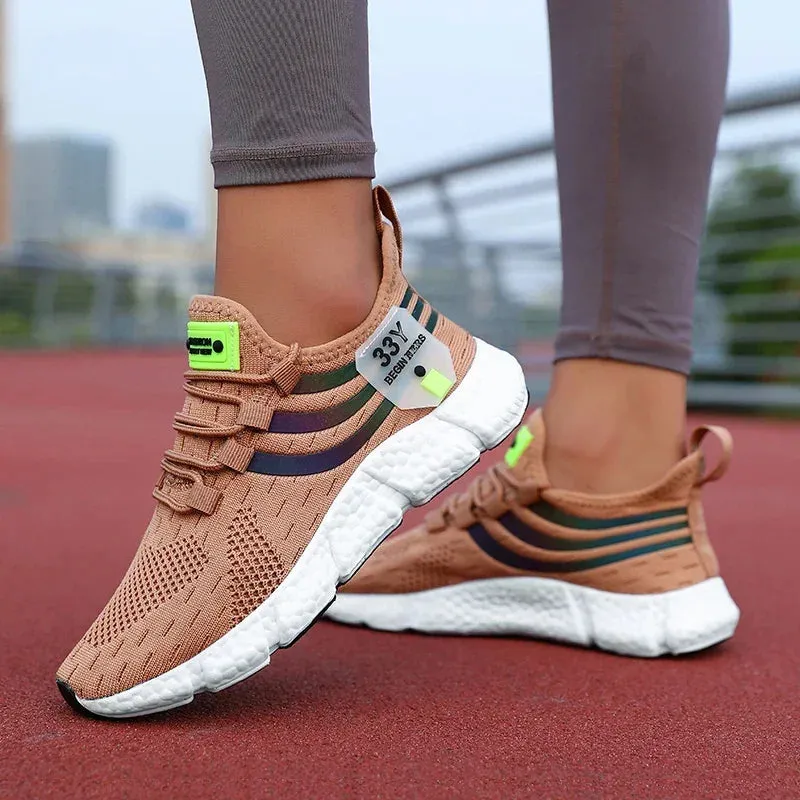 Women Sneakers Trend 2024 Summer Lightweight Woman Sports Shoes Platform Casual Running Ladies Tennis Shoes Luxury Brand Shoe